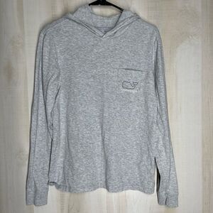 Vineyard Vines gray hooded‎ long sleeve t-shirt, size XS